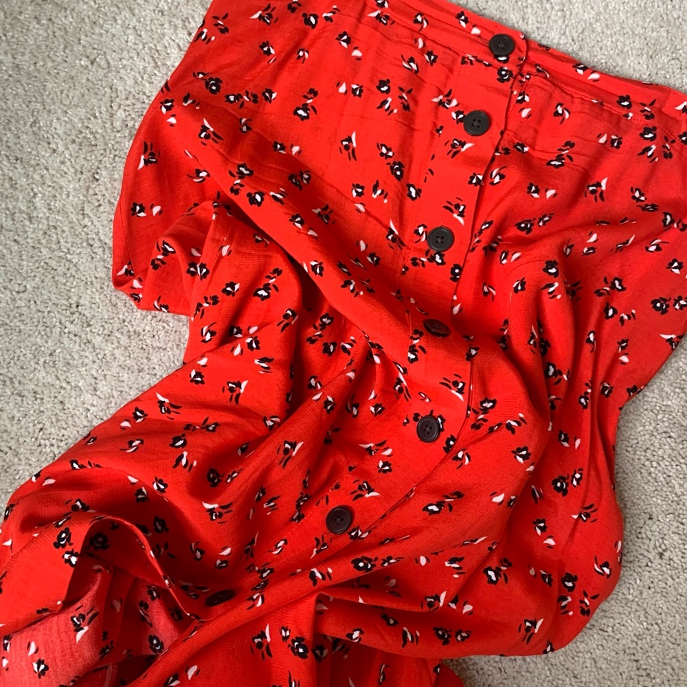 GAP Floral Midi Skirt